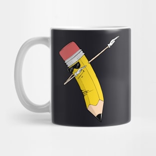 Back To School Dabbing Pencil Mug